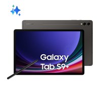 Samsung Galaxy Tab S9+ SM-X810 Qualcomm Snapdragon 512 GB 31.5 cm (12.4") 12 GB Wi-Fi 6 (802.11ax) Android 13 Graphite | SM-X810NZAEEUE  | 8806095082981 | TABSA1TZA0342