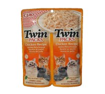 INABA Twin Packs Chicken - cat treats - 2 x 40g | DLKIBNPRZ0066 | 8859387701251 | DLKIBNPRZ0066