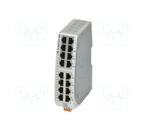 Switch Ethernet; unmanaged; Number of ports: 16; 9÷32VDC; RJ45 | 1085255  | FL SWITCH 1016N