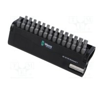 Tools set: screwdriver bits; Torx®; Holder: C6,3mm; 25mm; 1/4" | WERA.05057900001 | 05057900001