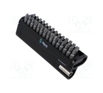Tools set: screwdriver bits; Phillips,Pozidriv®,Torx®; 25mm | WERA.05057438001 | 05057438001
