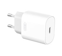 XO L91 Wall Charger, USB-C, 25W + USB-C to Lightning Cable (White) | L91EU  | 6920680808403 | 040611