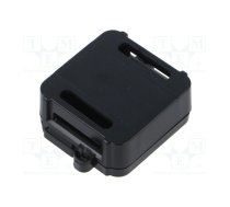 Enclosure: junction box; X: 44.4mm; Y: 57.2mm; Z: 19mm; black | IT-12.0000012  | 12.0000012