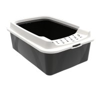 ROTHO Bonnie Eco Black - cat litter box | DLKROHKUW0025 | 7610859232878 | DLKROHKUW0025