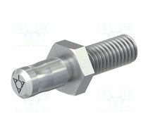 Connector: 6mm banana; plug; Connection: M6,screw; 30mm; Medical | POAG-S6/15  | 04.0056