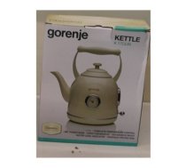 SALE OUT. | Gorenje Kettle | K17CLIN | Electric | 2000 W | 1.7 L | Plastic/Metal | 360° rotational base | Ivory | DAMAGED PACKAGING | K17CLINSO  | 2000001318843