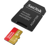 Atmiņas karte SanDisk Extreme microSDXC 512GB + Adapter | SDSQXAV-512G-GN6MA  | 619659189648