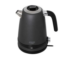 Adler Kettle | AD 1295g SS | Electric | 2200 W | 1.7 L | Stainless Steel | 360° rotational base | Grey | AD 1295g  | 5905575902948