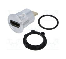 Adapter; for panel mounting,rear side nut; Thread: M22; 1÷10mm | HDMI-01  | HDMI-01