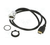 Adapter; for panel mounting,rear side nut; Thread: M22; 1÷10mm | HDMI-03  | HDMI-03