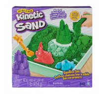 Zestaw KINETIC SAND - Piaskownica zielony | WESPSL0UB040494  | 778988404942 | 6067479