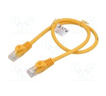 Patch cord; U/UTP; Cat 6; RJ45 plug,both sides; stranded; CCA | PCU6-10CC-0050-O | PCU6-10CC-0050-O