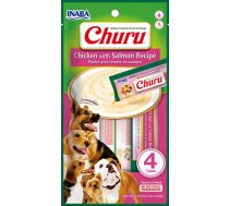 INABA Churu Chicken with salmon - dog treat - 4x14 g | EUD613  | 8859387701084 | DLZIBNKMP0002