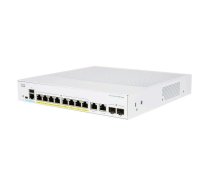 Cisco CBS250-8PP-E-2G-EU network switch Managed L2/L3 Gigabit Ethernet (10/100/1000) Silver | CBS250-8PP-E-2G-EU  | 889728295031 | WLONONWCRCKU3