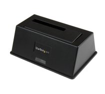 StarTech.com Single Bay USB 3.0 to SATA Hard Drive Docking Station, USB 3.0 (5 Gbps) Hard Drive Dock, External 2.5/3.5" SATA I/II/III HDD/SSD Docking Station, Top-Loading Hard Drive Bay | SDOCKU33BV  | 0065030855303 | WLONONWCRCNFM