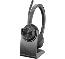 HP Poly Voyager 4320 UC Stereo USB-A Headset +BT700 USB-A Adapter +Charging Stand | 77Y99AA | 197029610119 | HP77Y99AA