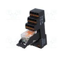 Relay: interface; 4PDT; Ucoil: 24VDC; 5A; for DIN rail mounting | DRMKITP-24DC-4COLD  | 2576130000