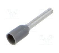 Tip: bootlace ferrule; insulated; copper; 0.75mm2; 8mm; tinned | TE-0.75-8V/100  | TE_0,75-8V/100