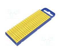 Markers; Marking: +,-,/; 2.8÷3.8mm; polyamide; yellow; -40÷85°C | WIC2-SIGN-PA66-YE  | 561-02004