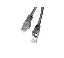 Patchcord FTP PCF6-10CC-0100-BK cat.6 1M black | AKLAGKSP6000102  | 5901969418910 | PCF6-10CC-0100-BK