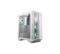 MSI MPG GUNGNIR 110R WHITE Mid Tower Gaming Computer Case 'White, 4x 120mm ARGB Fan, 1 to 6 ARGB Control board, USB Type-C, Tempered Glass, Center, ATX, mATX, mini-ITX' | 306-7G10W21-W57 | 4719072899301 | 7749850