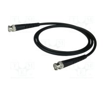 Test lead; BNC plug,both sides; Len: 2.5m; black; Z: 50Ω; RG58CU | CT2942-250  | CT2942-250