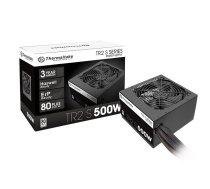 Power supply TR2 S Black 500W (80+ 230V EU, 2xPEG, 120mm, Single Rail) | PS-TRS-0500NPCWEU-2 | 4717964401779 | KZTTKZ5TR2S500B