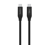 Belkin INZ001bt0.8MBK USB cable USB4 Gen 3x2 0.8 m USB C Black | INZ001BT0.8MBK  | 745883824816 | KBABEIUSB0086