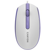 CANYON mouse M-10 Wired White Lavender | CNE-CMS10WL | 5291485015114