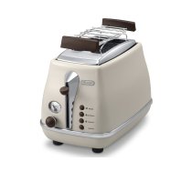 Delonghi | Toaster | CTOV 2103.BG | Power 900 W | Number of slots 2 | Housing material Stainless steel | Beigi | CTOV 2103.BG  | 8004399761322