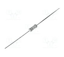 Resistor: metal film; THT; 0.1Ω; 2W; ±1%; Ø5x12mm; 350ppm/°C; axial | 2W-0R1-1%-PT2  | MOR02SF100LA1Q