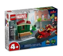 Marvel Super Heroes Iron Man with Bike and The Hulk | WPLGPS0UDD76287  | 5702017590103 | 76287