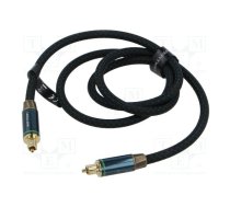 Cable; Toslink plug,both sides; 10m; Plating: gold-plated; black | BKBGF  | BKBGF