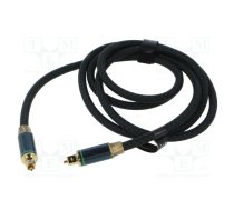 Cable; Toslink plug,both sides; 3m; Plating: gold-plated; black | BKBGH  | BKBGH