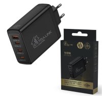 Ładowarka Smart Life Fast Charger 100W GaN 3x USB-C, USB-A | AZEXTLSHARESL01  | 5906168630439 | CHARESL01