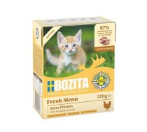 BOZITA Fresh Menu Kitten Chunks in sauce - wet cat food - 370g | DLZBZTKMK0044 | 7300330049360 | DLZBZTKMK0044