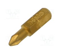 Screwdriver bit; Pozidriv®; PZ1; 1/4"; Overall len: 25mm | FL02101070 | 021 010 70