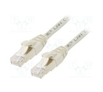 Patch cord; ETHERLINE® Cat.6a,S/FTP; 6a; stranded; Cu; LSZH; grey | ETH-24441361  | 24441361