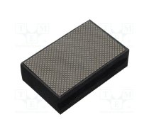 Sponge; 90x55mm; Granularity: 120; black | NOZAR-PL6701351  | PL6701351