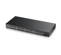 Zyxel GS1900-48-EU0102F tīkla slēdzis L2 Gigabit Ethernet (10/100/1000) Melns (GS1900-48-EU0102F) | GS1900-48-EU0102F | 4718937621255 | NET-WRPZ-ZYX-076