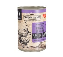WIEJSKA ZAGRODA Chicken with duck - wet cat food - 400g | DLKWZAKAM0001 | 5906874201763 | DLKWZAKAM0001