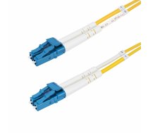 StarTech.com 2m (6.6ft) LC to LC (UPC) OS2 Single Mode Duplex Fiber Optic Cable, 9|125Âµm, Laser Optimized, 10G, Bend Insensitive, Low Insertion Loss - LSZH Fiber Patch Cord (SMDOS2LCLC2M) - patch cable - 2 m - yellow | SMDOS2LCLC2M  | 0065030902083 | SMDOS2LCLC2M