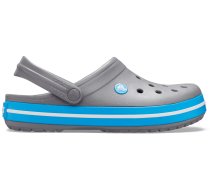 Crocs Crocband Clogs Unisex Grey, Blue, White | 11016-07W  | 883503836815 | WLONONWCRAUNO