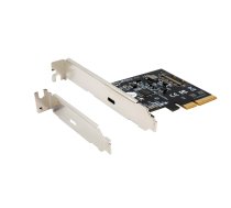 IO Exsys PCIe3.0 x4 1xUSB Type-C 3.2 Gen2x2 (EX-12011) LP incl. low-profile bracket | EX-12011  | 4718359120114 | WLONONWCRAN86