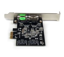 StarTech.com 2 Port PCI Express SATA 6 Gbps eSATA Controller Card - Dual Port PCIe SATA III Card - 2 Int/2 Ext | PEXESAT322I  | 0065030848428 | WLONONWCRCSYO