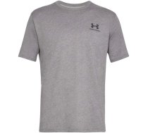 Under Armour Sportstyle Left Chest SS Men's Short Sleeve T-Shirt Grey Melange 1326799 036 2XL | 1326799036  | 192007703104 | WLONONWCRCWXU