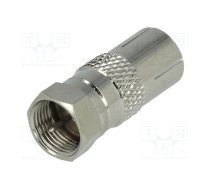 Adapter; F plug,coaxial 9.5mm socket | FC-026