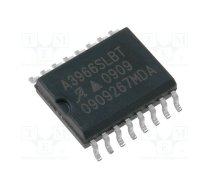 IC: driver; H-bridge; stepper motor controller; SO16; 650mA; Ch: 1 | A3966SLB-T  | A3966SLB-T