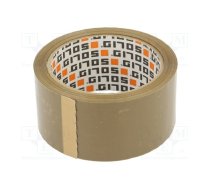 Packing tapes; L: 66m; Width: 48mm; brown | SOLID-5099  | 5099