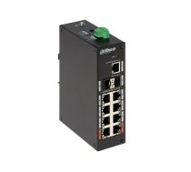 Dahua Swith 11-Port Switch with 8 Gigabit PoE Ports 8x RJ45 1000M (PoE Power) 2x SFP 1000M 1x RJ45 1000M PFS3211-8GT-120-V2 | PFS3211-8GT-120-V2  | 6923172525482 | WLONONWCR6718